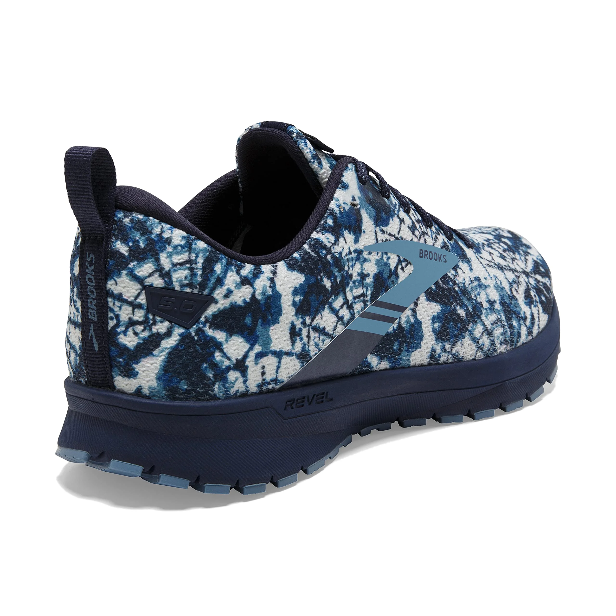 Brooks Revel 5 White/Peacoat/Blue Shadow 10 D (M)
