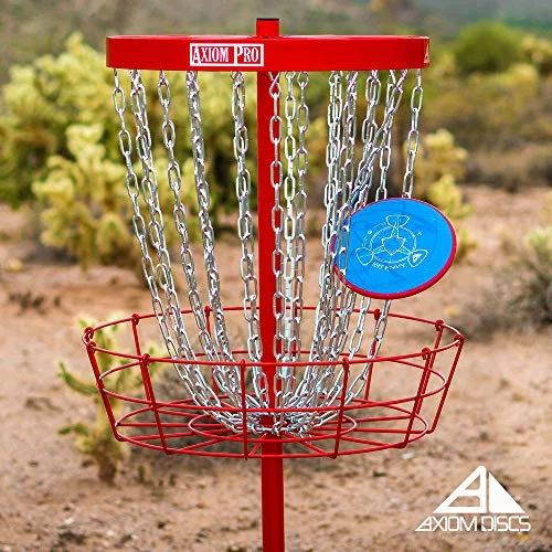 Axiom Discs Pro 24-Chain Disc Golf Basket - Royal - Curated Treasures Market
