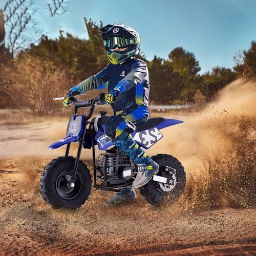 Superrio 49CC 2-Stroke Gas Power Mini Dirt Bike Dirt Off Road Motorcycle (Red)