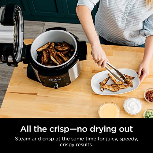 Ninja Foodi Pressure Cooker Steam Fryer (Renewed)