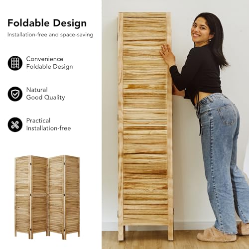 Room Partitions and Dividers, Temporary Wall with Double Hinges