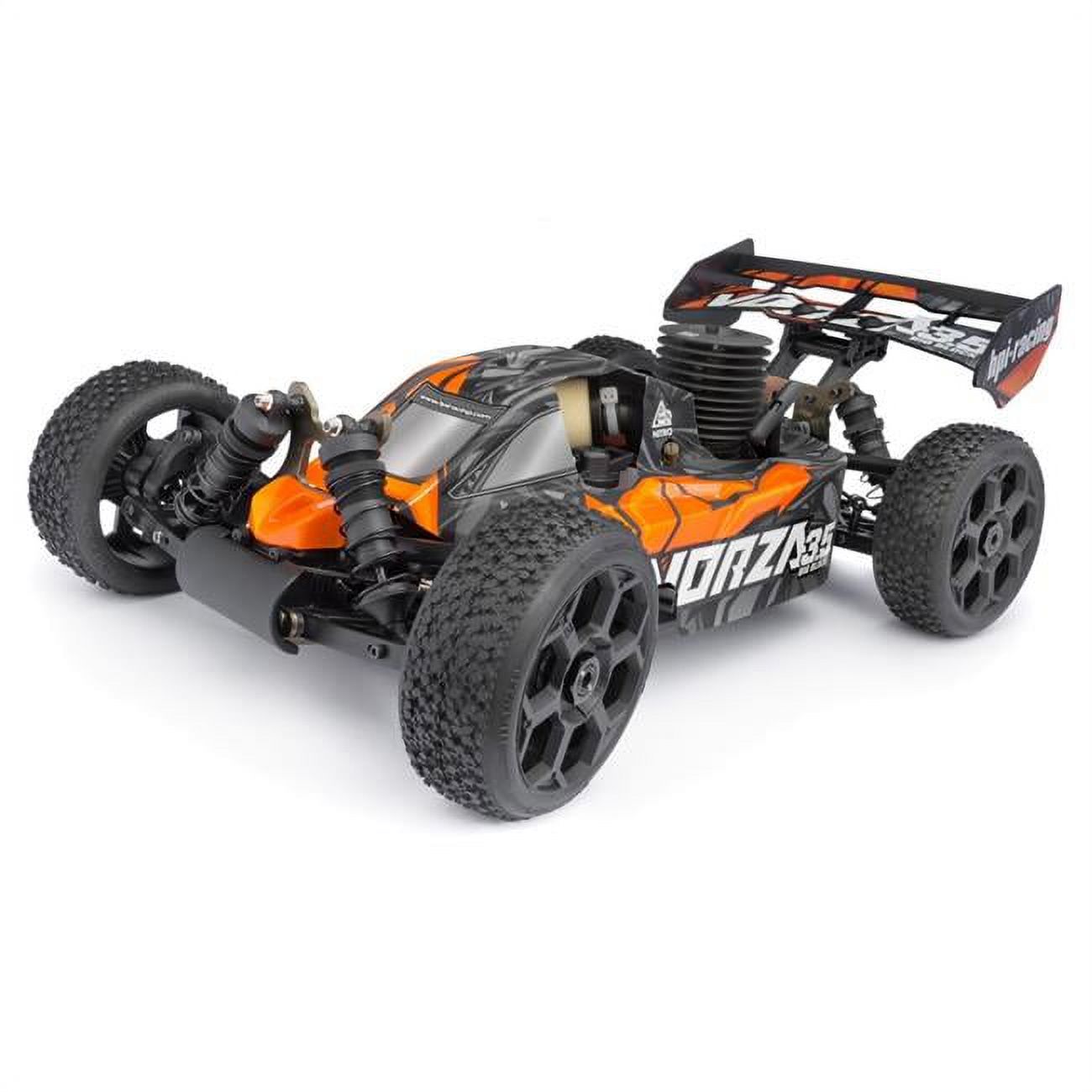 1 by 8 Scale Vorza 3.5 Buggy, 4WD RTR Big Block Nitro with 2.4GHz Radio Model Car