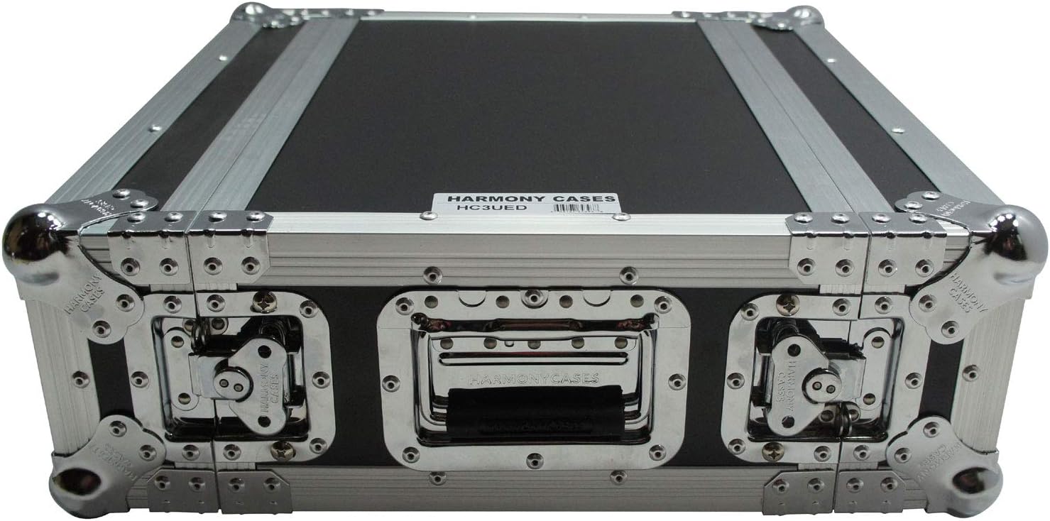 Harmony Cases HC10UEDHW DJ Flight 10U FX Effect 16" Depth Case Casters & Handle