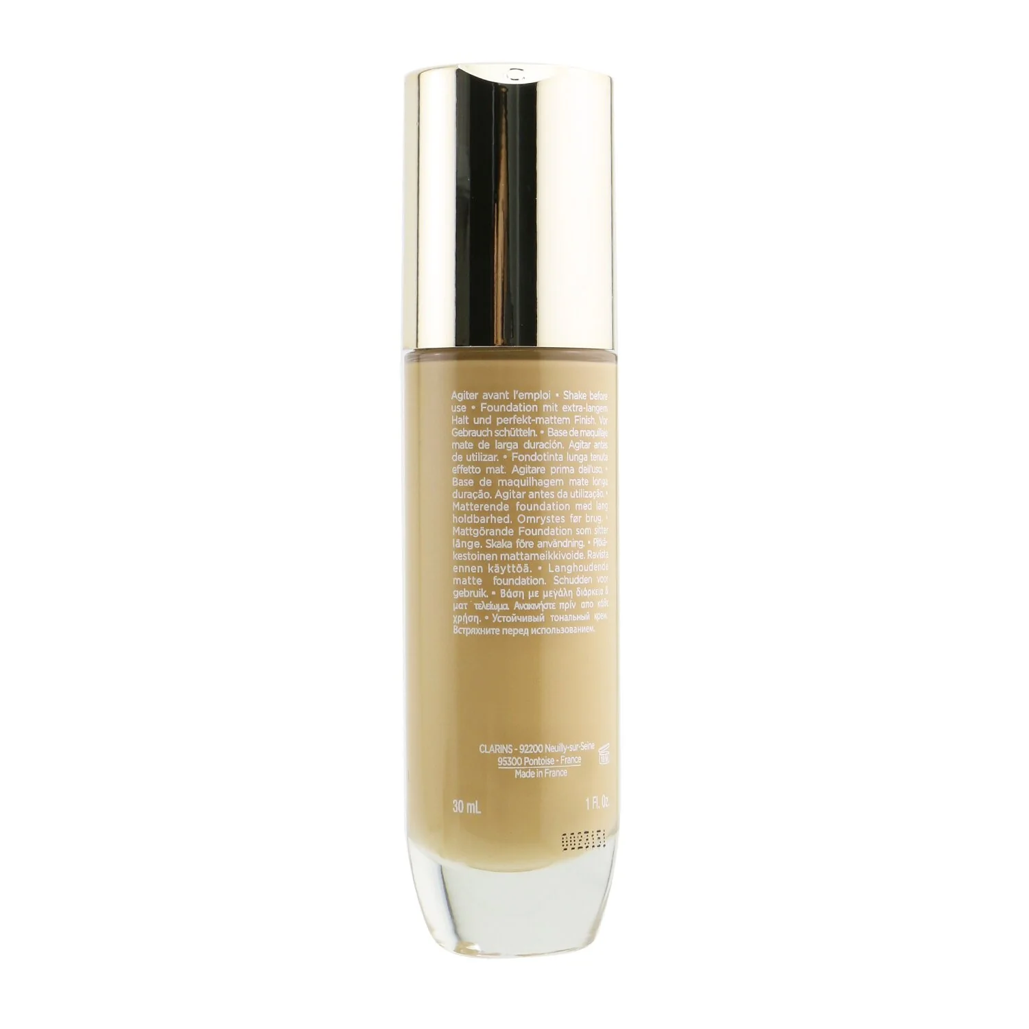 Clarins Everlasting Long Wearing & Hydrating Matte Foundation - # 109C Wheat  30ml/1oz