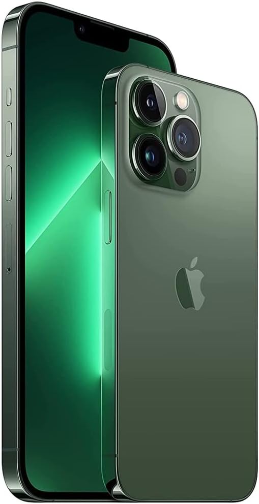 Apple iPhone 13 Pro Max, 256GB, Alpine Green - Unlocked (Renewed)