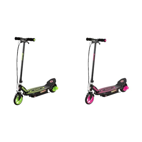 Razor Power Core E90 Electric Scooter with hub Motor, Push-Button Throttle, for Kids 8+
