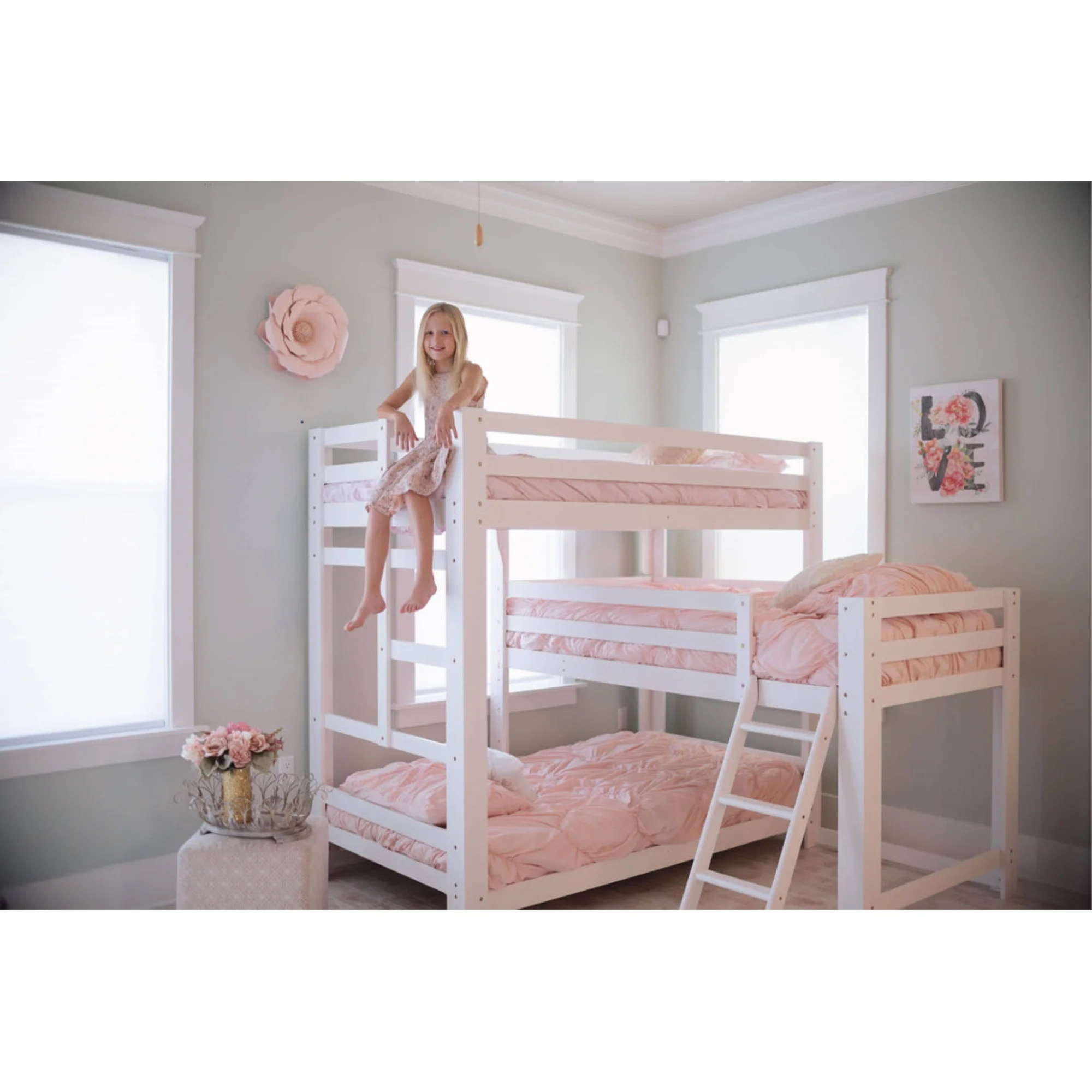 Corner Triple Bunk Bed