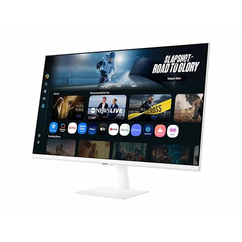 Samsung 43&rdquo; Smart Monitor M7 (M70F) 4K UHD Display, Samsung Vision AI, Smart TV Apps, Gaming Hub, USB-C, HDMI and USB-A, Black, LS43FM702UNXZA
