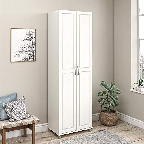 SystemBuild Evolution Kendall 24" Engineered Wood Utility Storage Cabinet Black