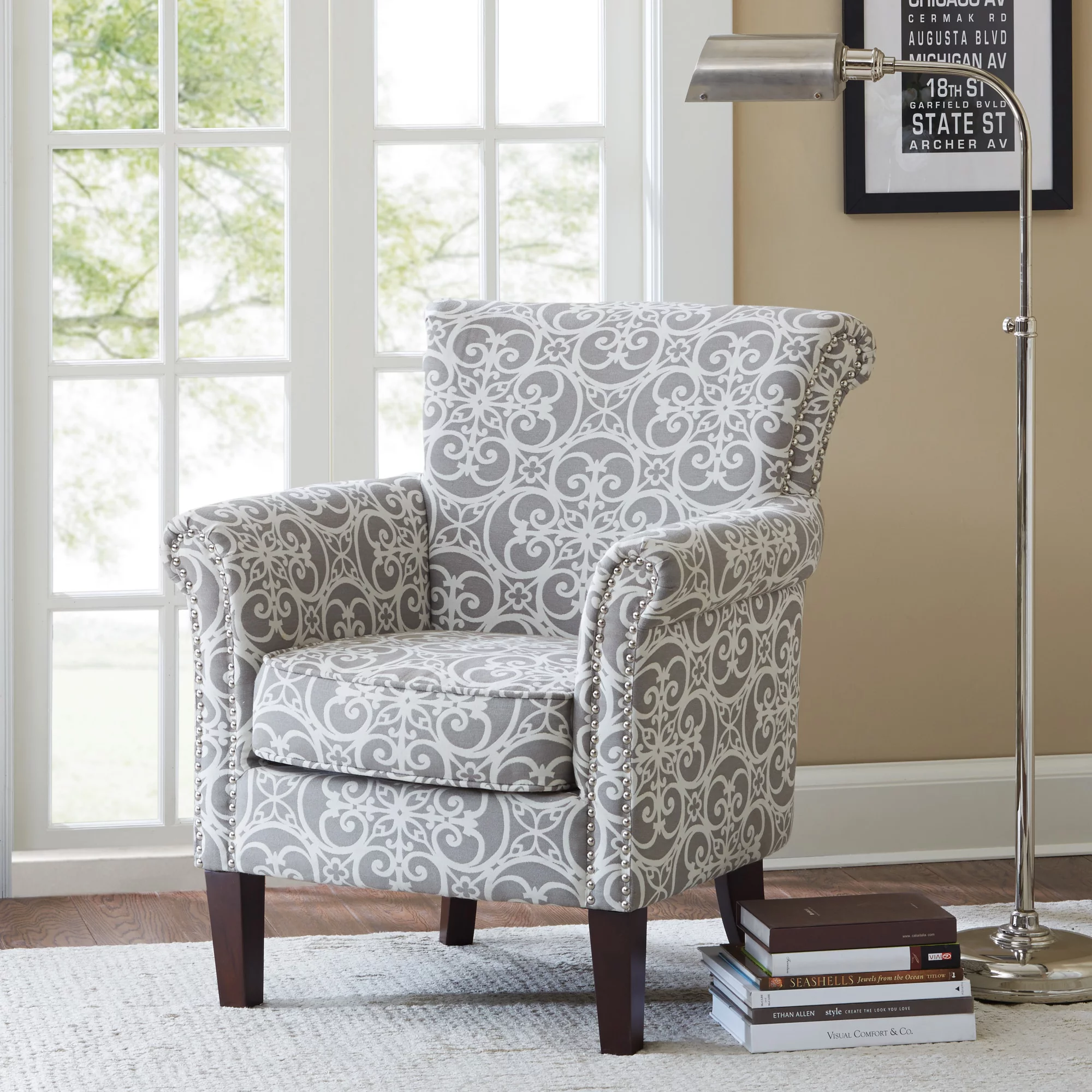 Home Essence Annie Modern Accent Chair, Multiple Colors