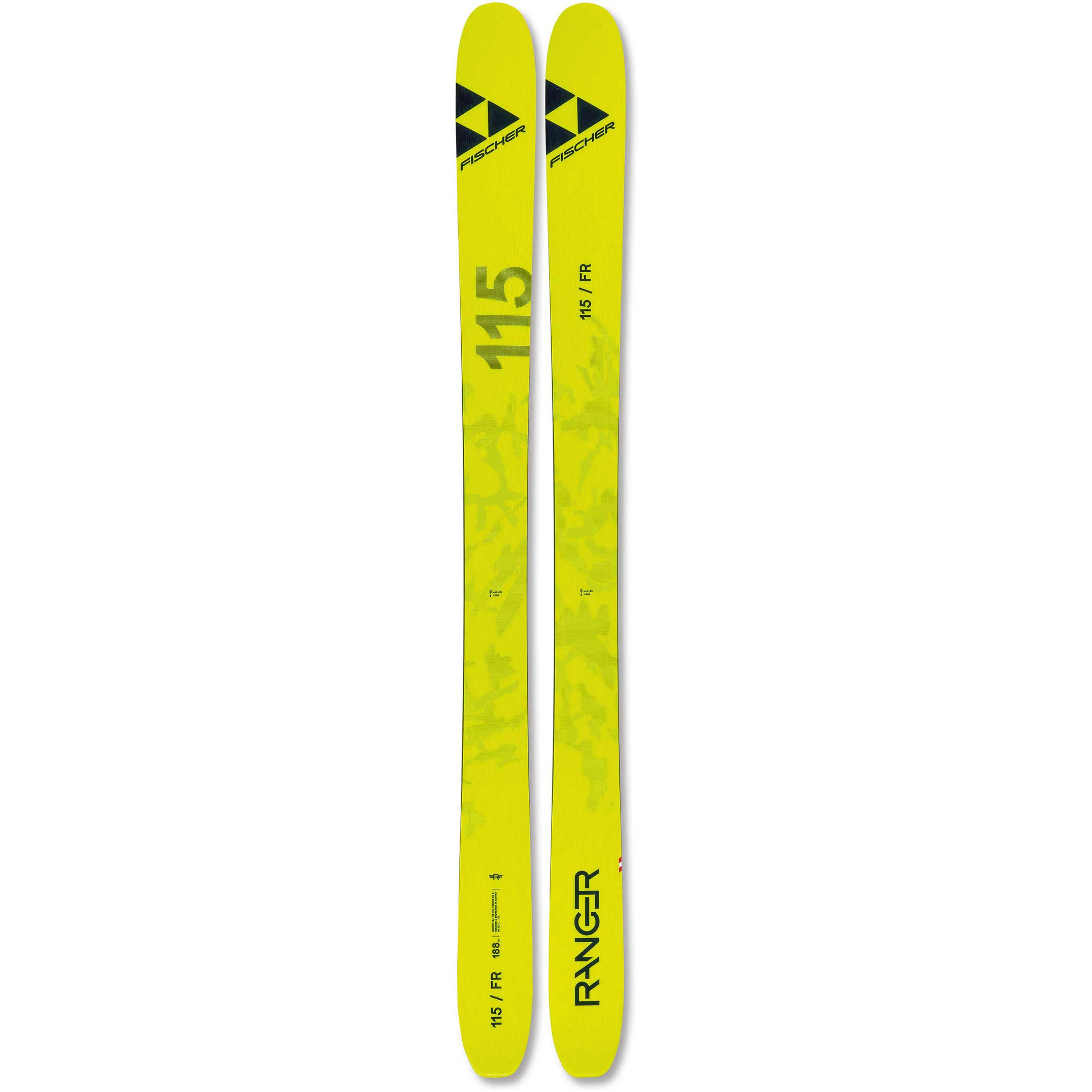 Fischer 2021 Ranger 115 FR Skis (196)