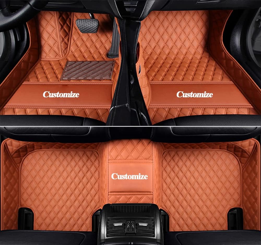 Worth-Mats Trunk Tray All-Weather Rear Cargo Liner Custom for Porsche Cayenne 2011-2018 with Block net on The Left Side of Trunk - Black