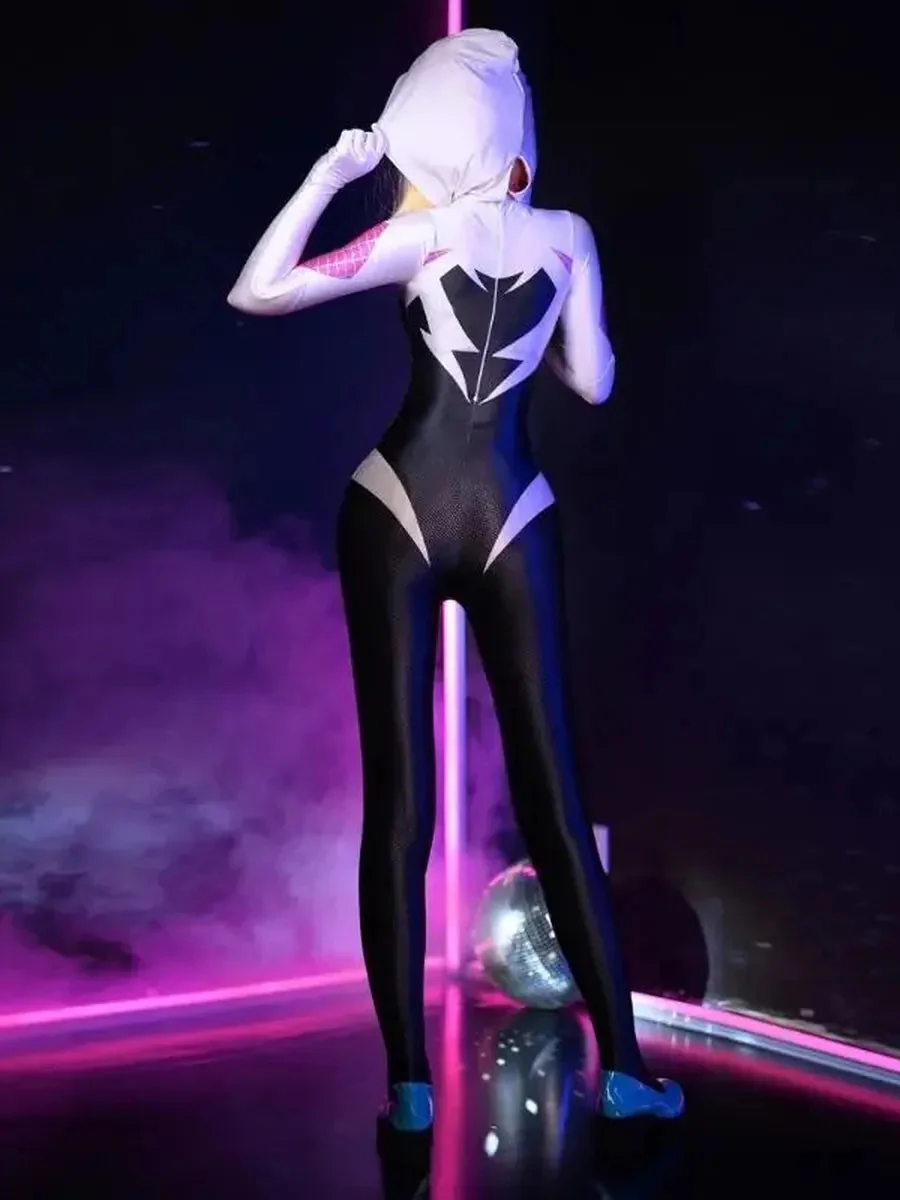 'Ghost City' Gwen Cosplay Sexy Tights Bodysuit