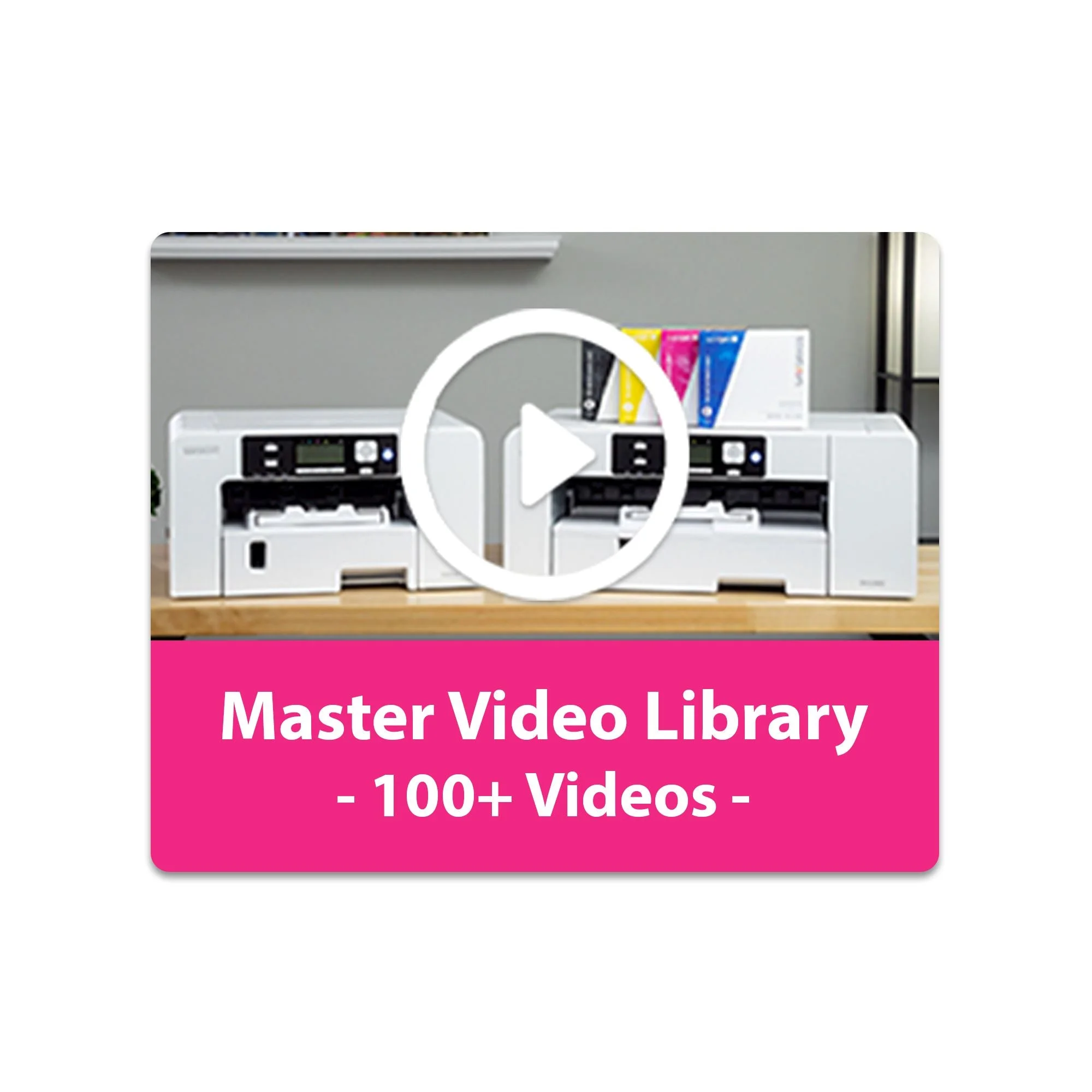 Sawgrass UHD Virtuoso SG1000 Sublimation Printer with Deluxe Stater Bundle - Curated Treasures Market