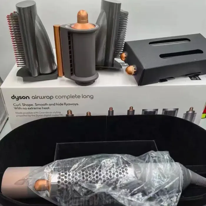 DYSON AIRWRAP and hair dryer