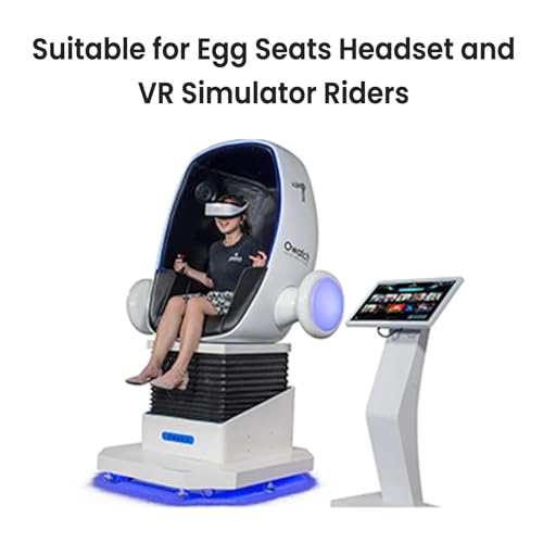 DPVR E3C Virtual Reality Headset, VR Set for Business of Egg Seats Headset, VR Simulator Riders, Moto, Time Machine 6 Seats and VR Flying