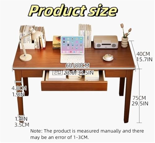 Computer Desk, Home Office Modern Desk and Chair Set, Wood Writing Desk, Executive Desk, Wooden Writing Desk Study Table