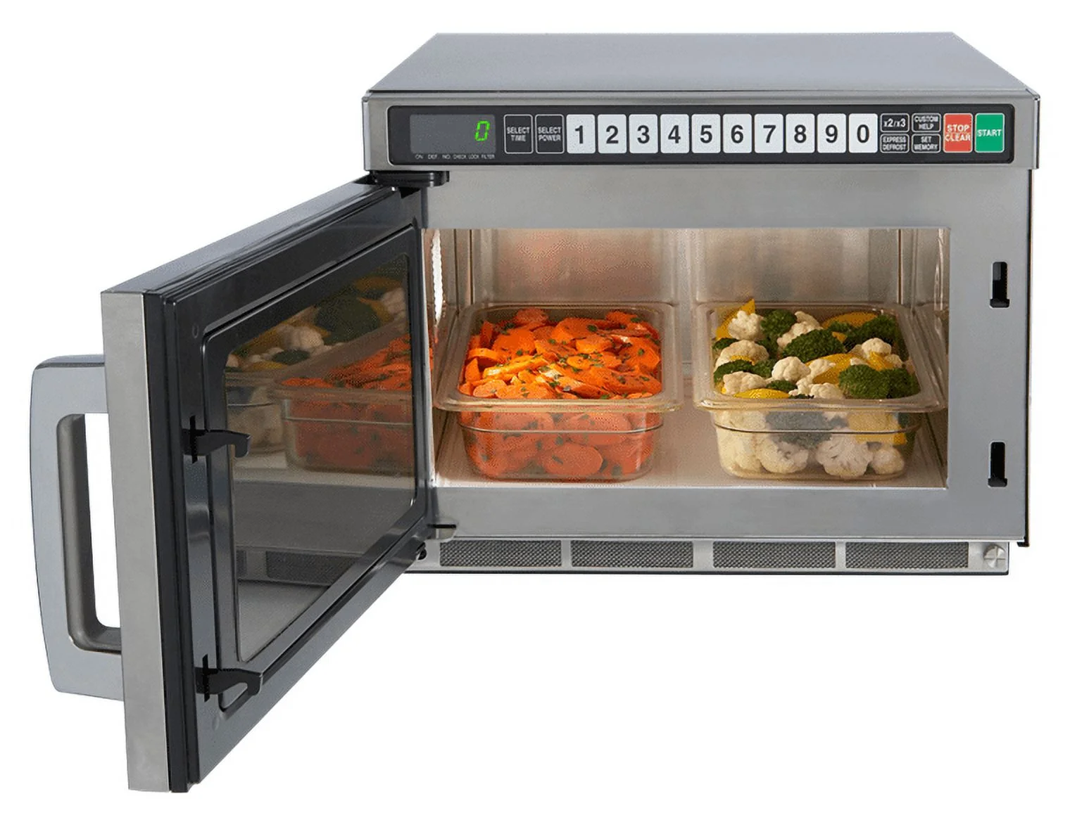 SHARP RCD1200M Stainless Steel Commercial Professional Microwave Oven 0.75 cu ft