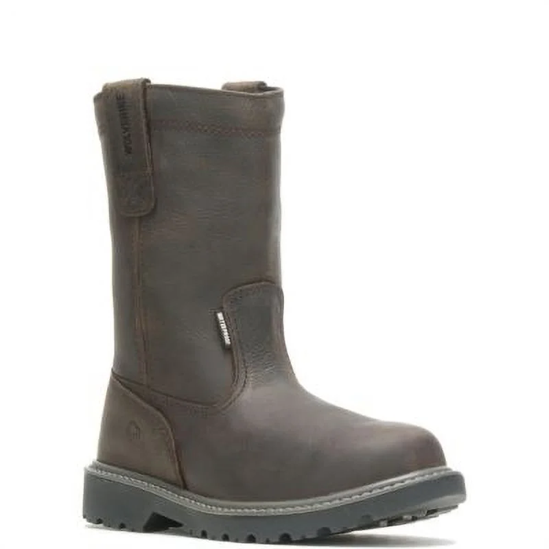 Wolverine Men's Floorhand 10" Waterproof Steel Toe Wellington Work Boots - Curated Treasures Market