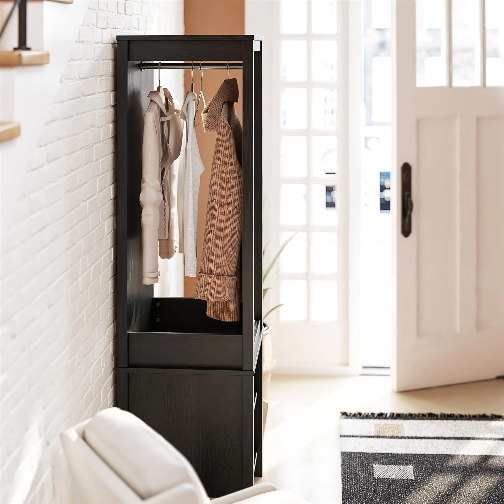 Queer Eye Wimberly Wardrobe, Black Oak