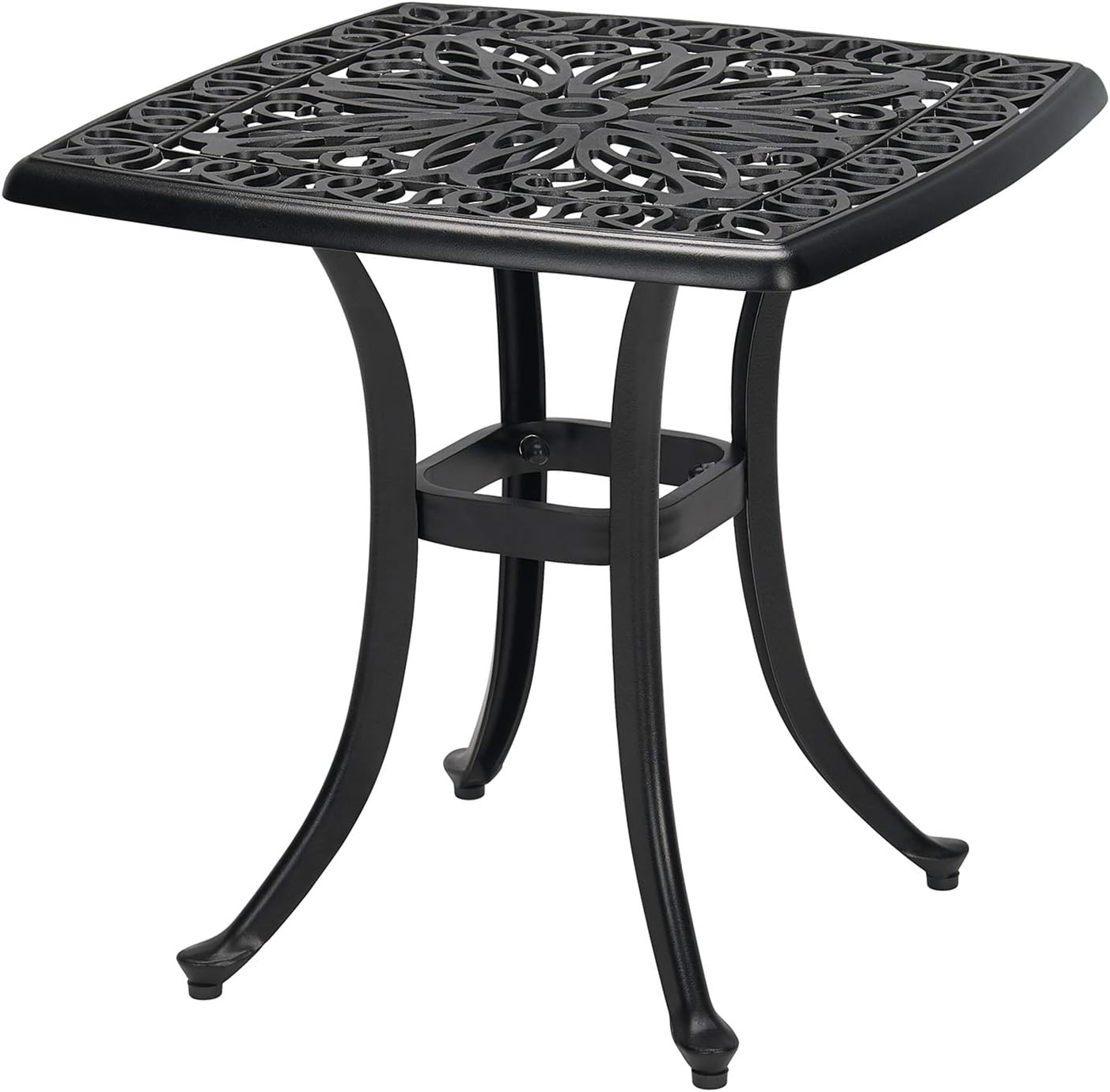 Laurel Canyon 3-Piece Cast Aluminum Patio Bistro Sets Antique Copper Finish Outdoor Furniture with Rust-Resistant Small Round Table and 2 Chairs for