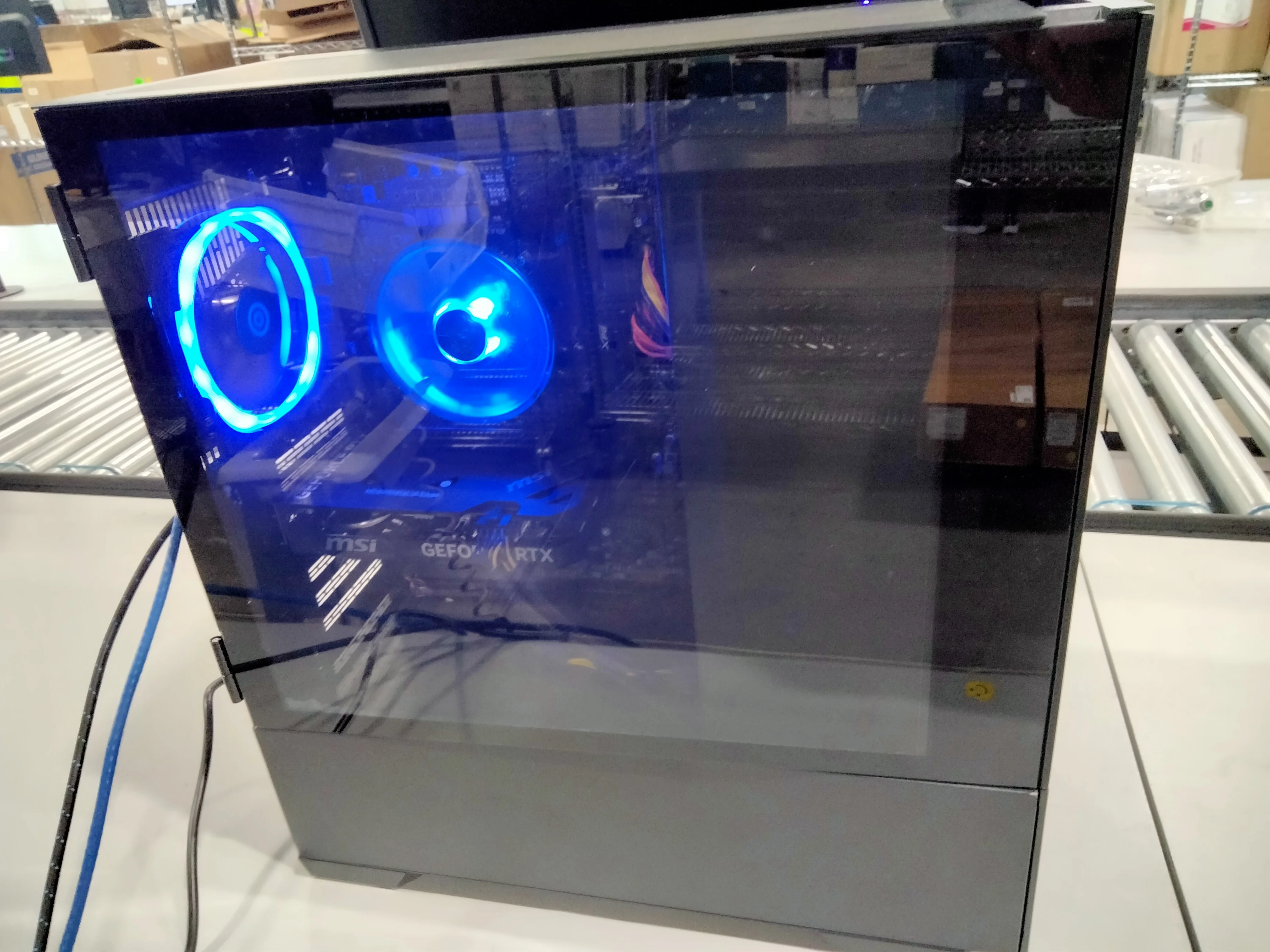 Open Box CyberpowerPC Desktop i5-13400F 16GB RAM 2TB SSD GeForce RTX 4060 - Black - Curated Treasures Market