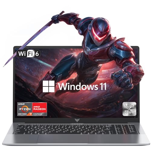 ACEMAGIC 2025 Gaming Laptop, 16.1inch Laptop Computer with AMD Ryzen 7 5700U Series(8C/16T, Up to 4.3GHz), 16GB RAM 512GB NVMe SSD Windows 11 Laptop