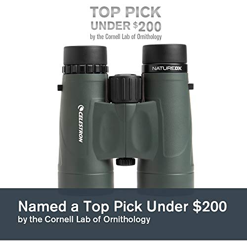 Celestron – Nature DX 8x42 Binoculars – Outdoor and Birding Binocular – Fully Multi-Coated with BaK-4 Prisms – Rubber Armored – Fog & Waterproof