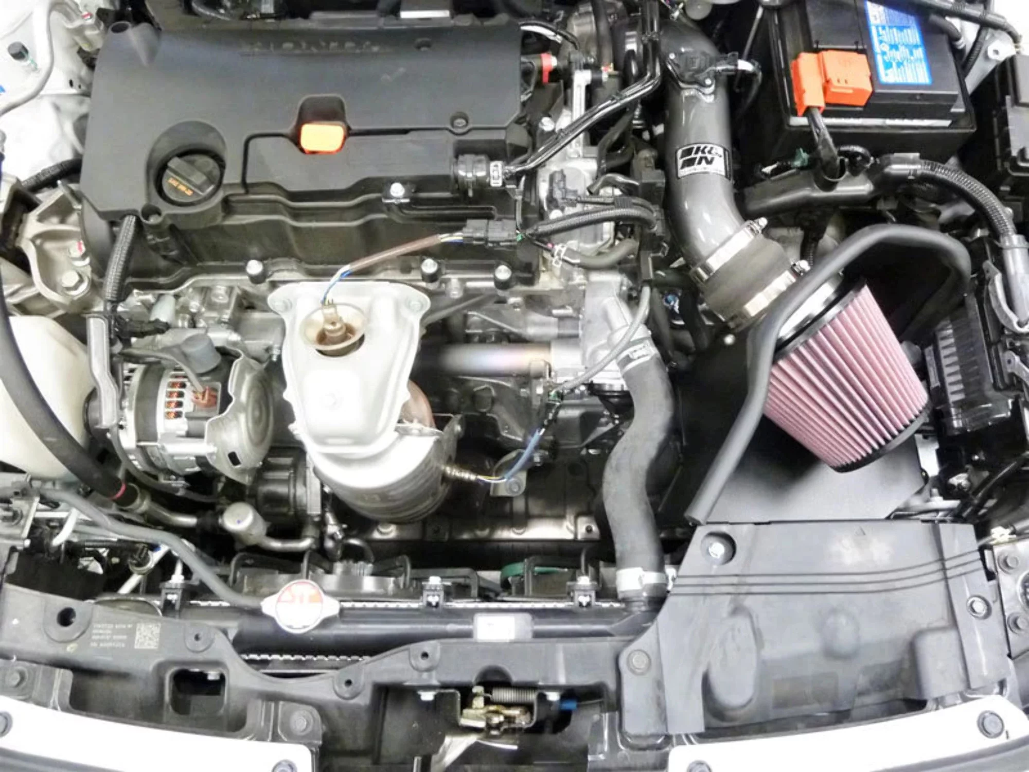 K&N Cold Air Intake Kit: High Performance, Increase Horsepower: Compatible with 2022HONDA Civic; 69-1510TC Fits select: 2023 HONDA CIVIC SPORT