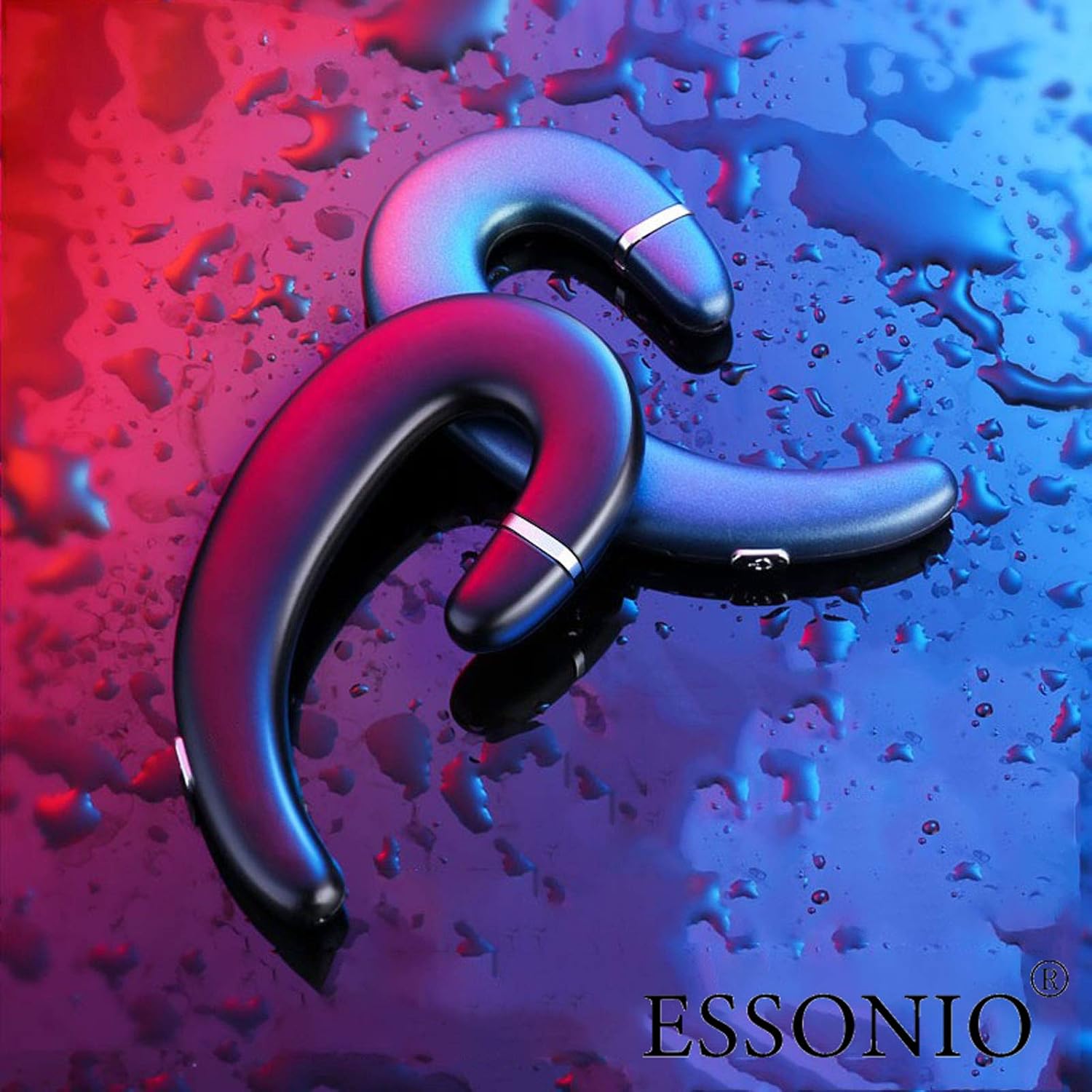 Air Conduction Headphones Open Ear Headphones Wireless Headphones Bluetooth Earphones Wireless Noise Cancelling with Microphone