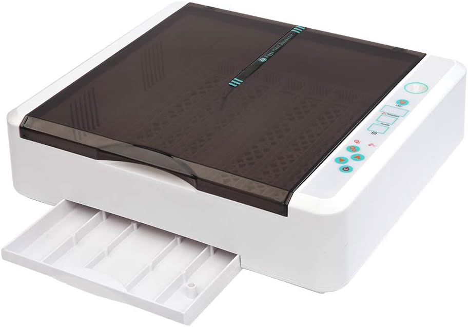 Mini Egg Incubator 9 Small Hatcher with Temperature Control,9 LED Luminous Egg Candle Tester Digital Poultry Hatching for Chickens Ducks Birds
