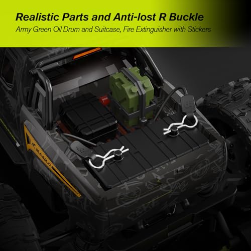 RLAARLO 1/14 Brushless Fast RC Cars for Adults, Top Speed 60+ MPH RC Truck
