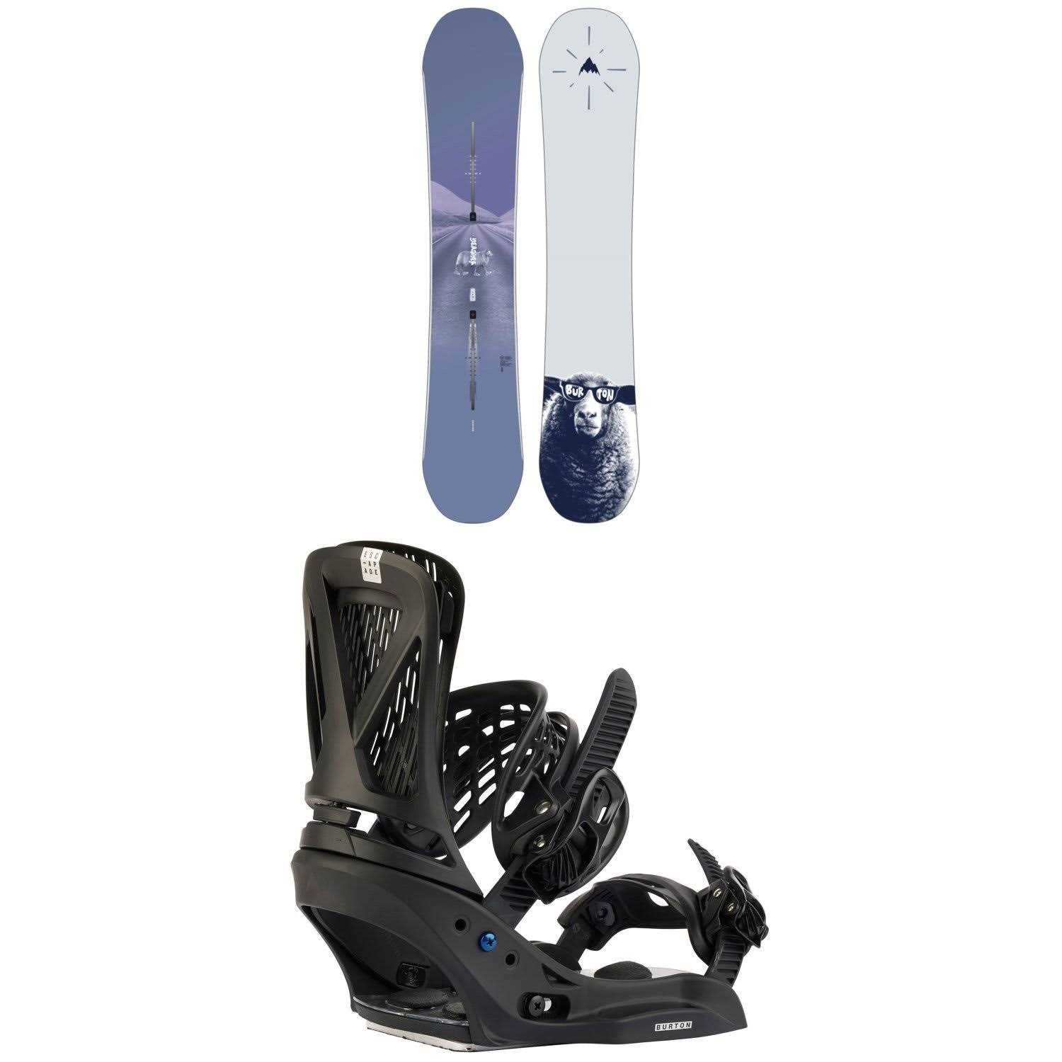 Burton Womens Yeasayer Flying V Snowboard - Sports Supplies Online Store