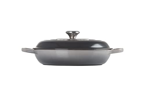 Le Creuset Enameled Cast Iron Signature Braiser, 3.5 qt., Marseille