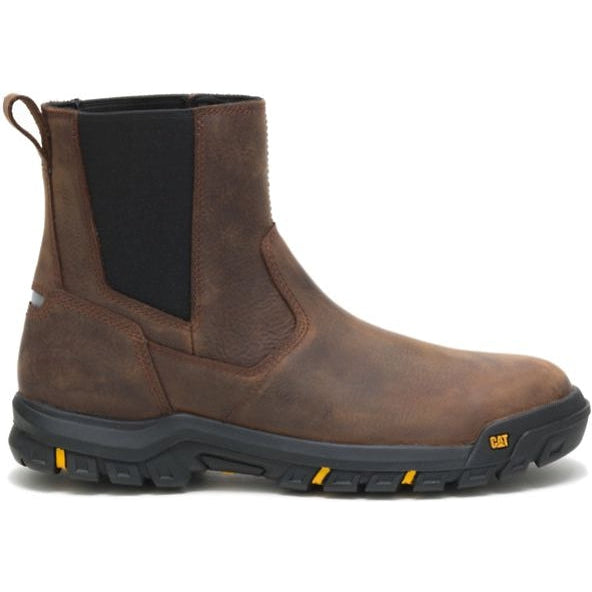 CAT Men’s Wheelbase Soft Toe Work Boot – Clay – P51033
