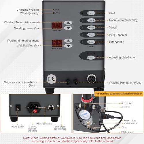 Pulse Arc Welder Permanent Jewelry - Orion Jewelry Welder,110v Permanent Jewelry Welder Kit,100a Welder for Permanent Jewelry