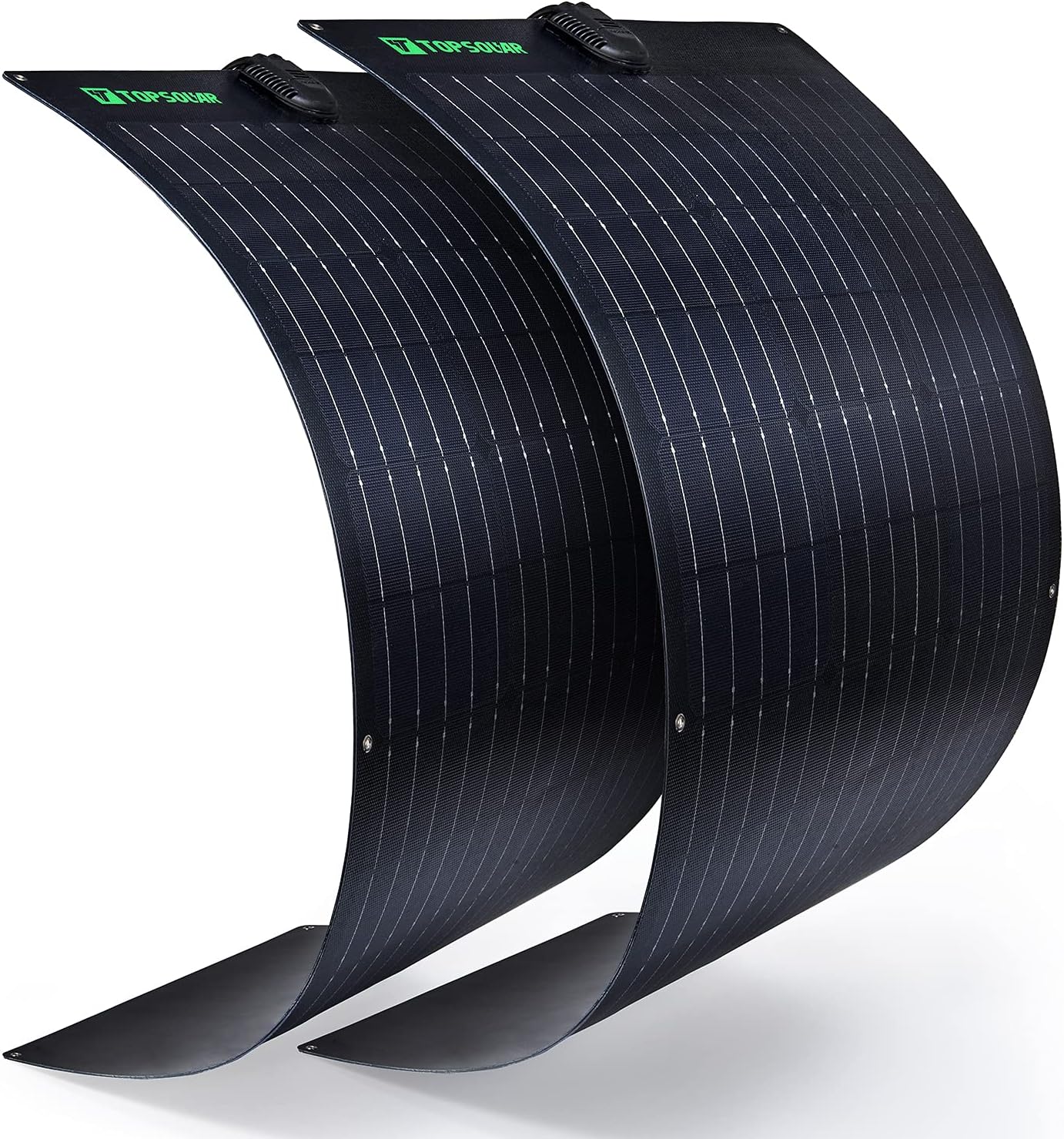 Topsolar Flexible Solar Panel 100W 24V/12V Monocrystalline Bendable