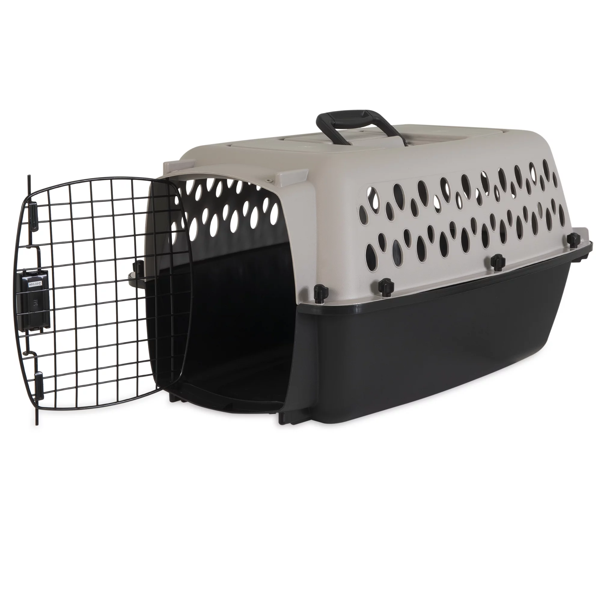 Vibrant Life Pet Kennel 19 X-Small Plastic Dog Crate Portable Carrier for Pets Up To 10 lbs