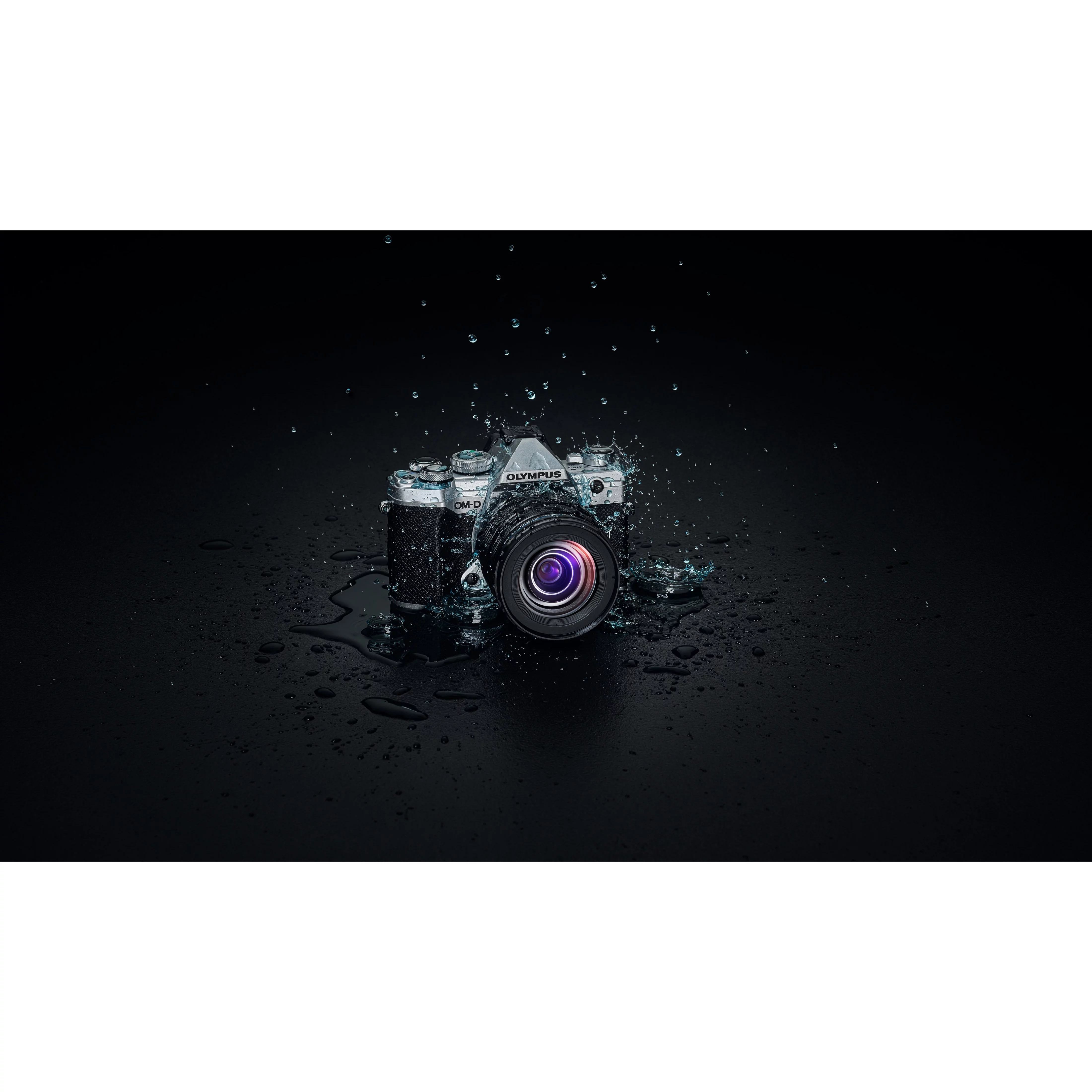 Olympus OM-D E-M5 Mark III 24.4 Megapixel Mirrorless Camera with Lens, 0.47", 1.77", Silver