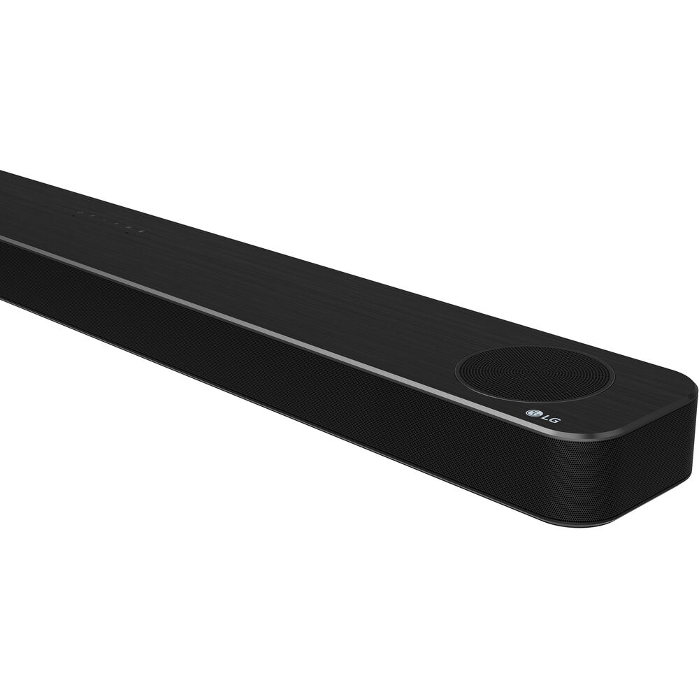 LG SP8YA Sound Bar with Subwoofer, 3.1.2ch, 440W Power, Dolby Atmos, DTS:X, Meridian Audio, High Res Audio (24-bit/96 kHz), Dolby Vision and HDR10