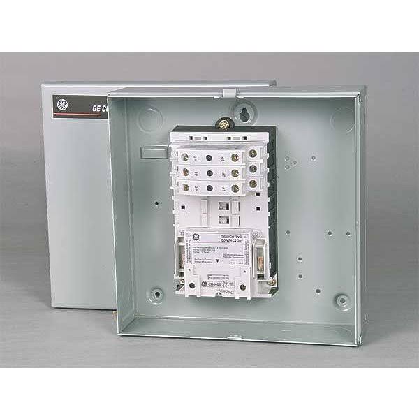 GE CR463L60AJA10A0 120VAC Electrically Held Lighting Contactor 6p 30A