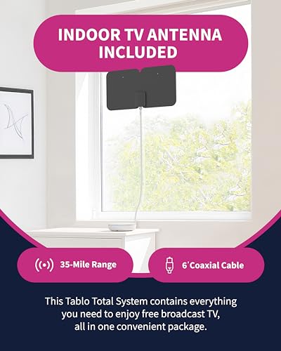 Tablo 4th Gen 4-Tuner Over-The-Air (OTA) DVR