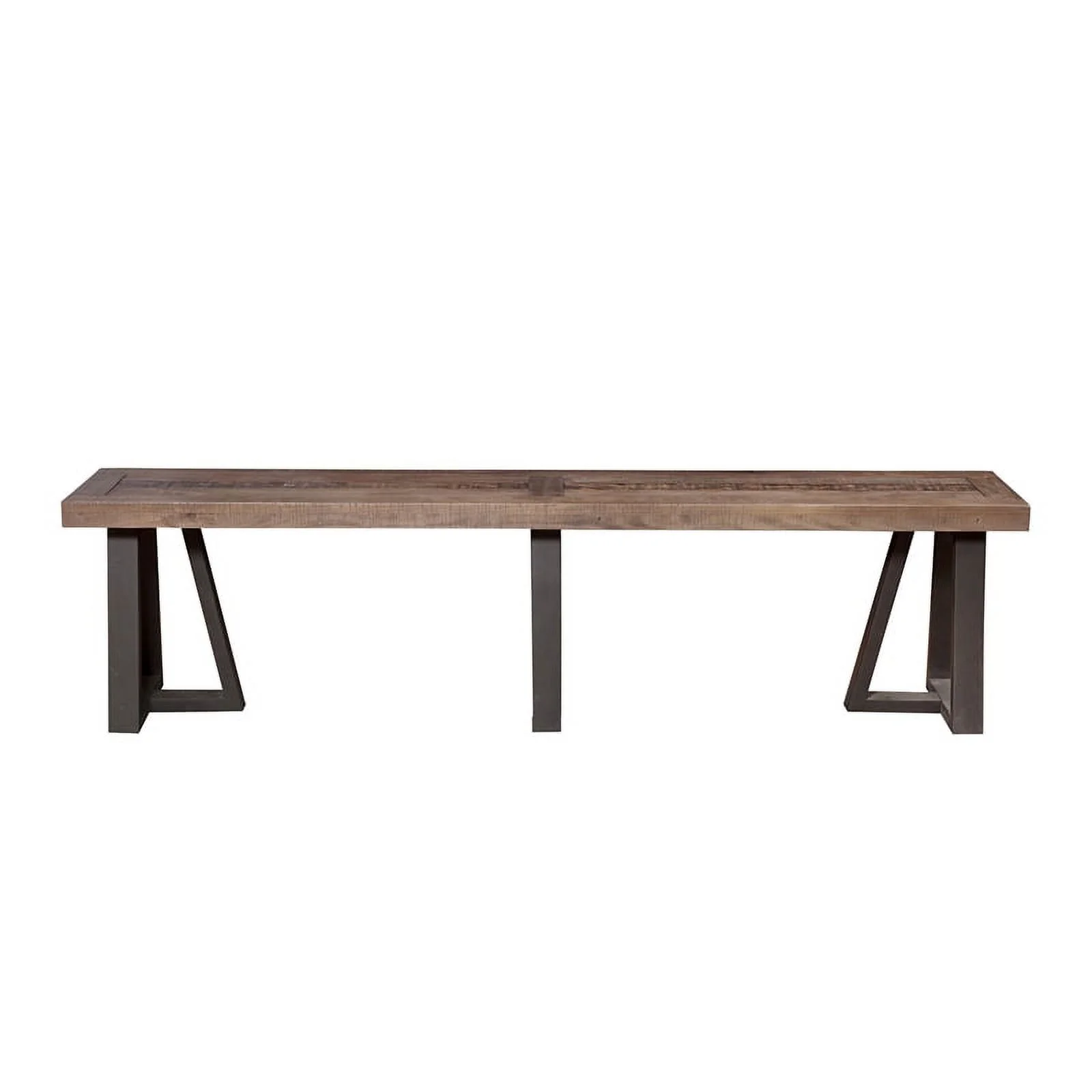 Home Square 4 Piece Set with Dining Table Dining Side Chairs & Dining Bench
