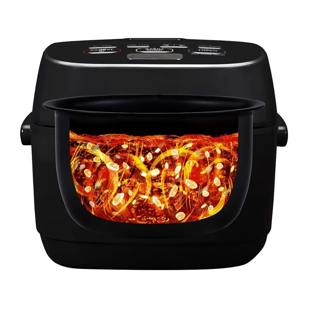 Zojirushi NW-JEC18BA Pressure Induction Heating Rice Cooker with Rice Washing Bowl, and Accessory