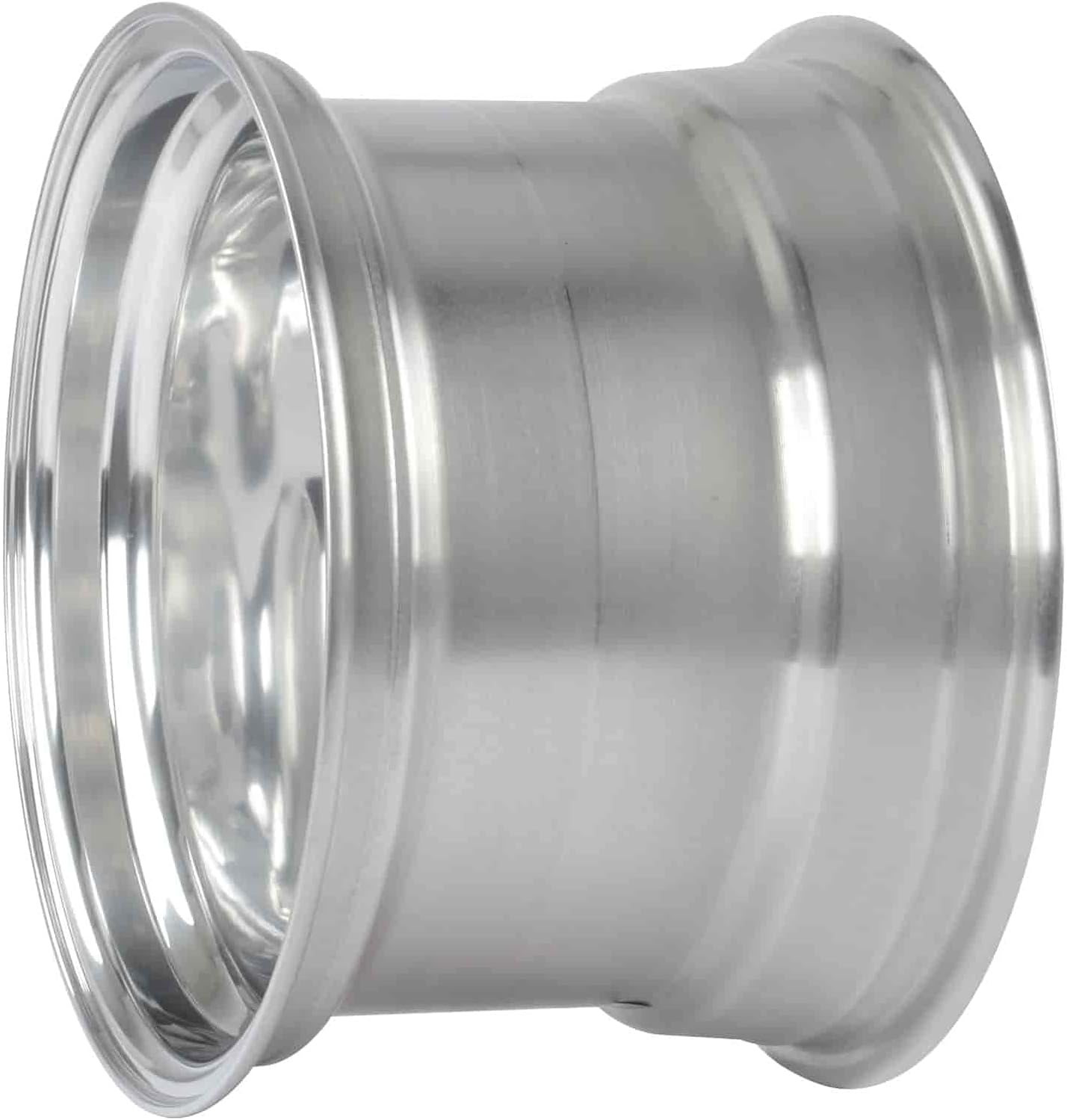 JEGS Sport Star Aluminum Wheel 15” x 10” | 5 x 4.5” Wheel Bolt Pattern Spacing | -25 mm Offset | 4.5” Backspacing | Polished Finish | 3.27” Center
