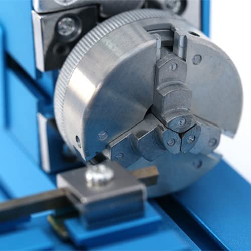 Universal Mini Metal Lathe Machine Motorized Metalworking DIY Tool Benchtop Woodworking for Hobby Science Education Modelmaking W10003M AC100V~240V