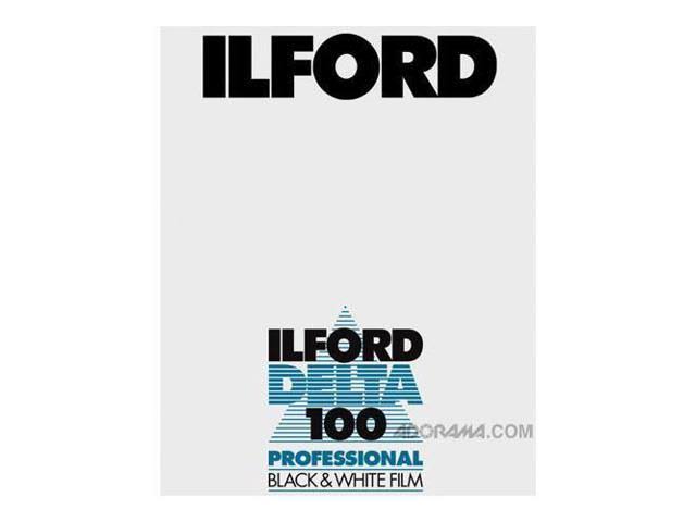 Ilford Delta 100 Professional Black and White Film, ISO 100, 4x5x22 - 100 Sheets