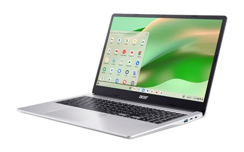 Acer Chromebook 315 Laptop | Intel Celeron N4500 | 15.6" Full HD IPS Display | Intel UHD Graphics | 4GB LPDDR4X | 64GB eMMC | Intel Wi-Fi 6 | DTS