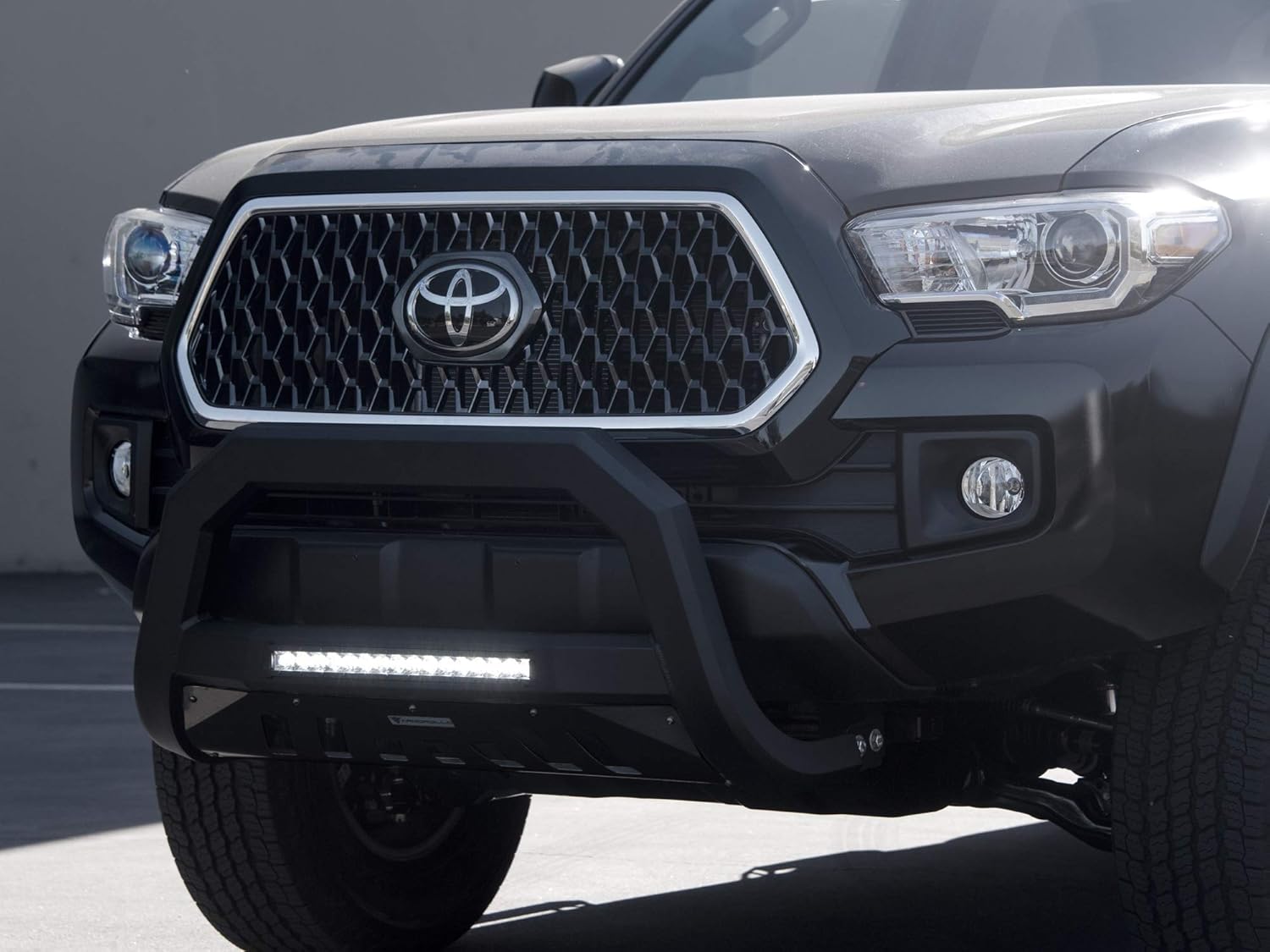 Armordillo USA 7176751 AR Series Bull Bar W/LED Fits 2007-2018 Chevy Silverado 1500 - Matte Black