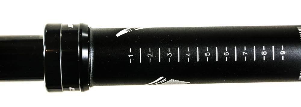 FSA Adjustable Dropper Seatpost, Black, 31.6mm